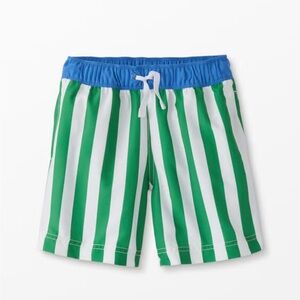 Hanna Andersson Recycled Stripe Swim Trunks